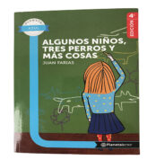 Embárcate en una encantadora aventura con "Algunos niños, tres perros y más cosas," una obra fascinante de la editorial Planeta.