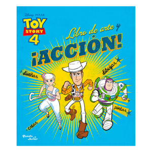 Sumérgete en el maravilloso mundo de "Toy Story 4" con este increíble "Libro de Arte y Acción".